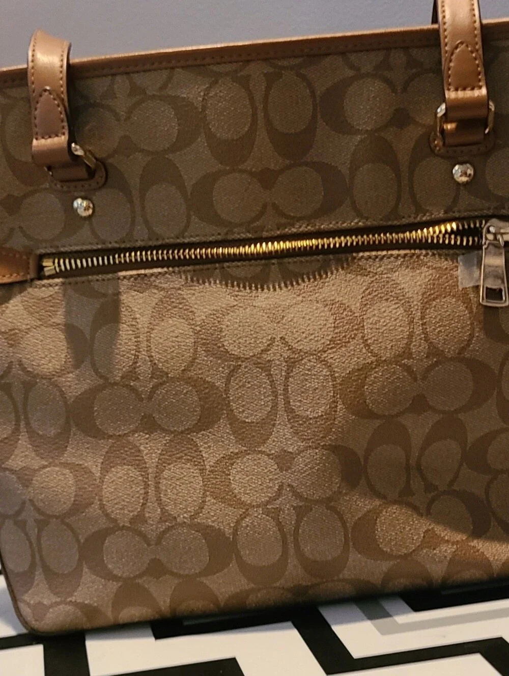 Coach Signiture Tote Bag Medium